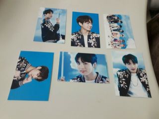 Bts The Wings Tour Concert Official Jungkook Mini Photo Card Photocard 6ea Rare