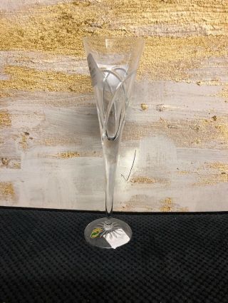 Waterford Wishes Love And Romance Champagne Flute Lead Crystal 1 Made In Italy