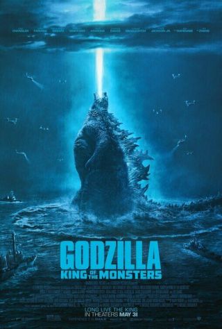 Godzilla: King Of The Monsters Great 27x40 D/s Movie Poster Last (lo2)