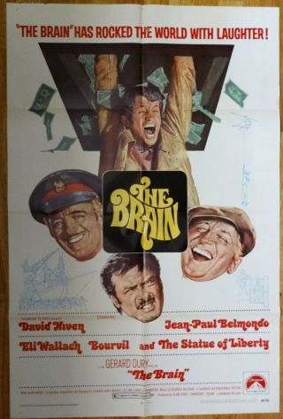 " The Brain " Is A Criminal Mastermind Posing As A Colonel - Movie Poster