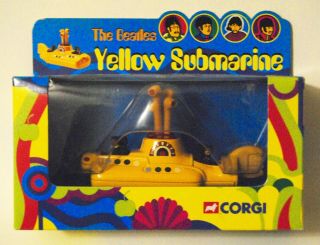 Beatles 1999 Corgi Die Cast Yellow Submarine 05404 Exc