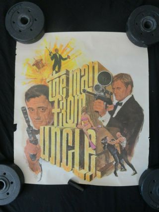 Vintage Man From Uncle Tv Television Series Show Poster 60 