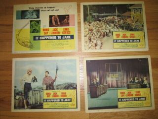 It Happened To Jane 6 Lobby Cards 1959 Doris Day,  Jack Lemmon,  Ernie Kovacs