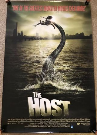 The Host 2006 Korean Monster Movie Poster One - Sheet 27x40 Sci - Fi Horror Rare