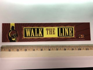 Walk The Line Mini Movie Mylar Poster - Ds 2.  5x11.  5 - Johnny Cash Joaquin Phoenix