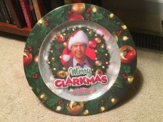 National Lampoons Christmas Vacation Clark Griswold Merry Clarkmas Plate Platter