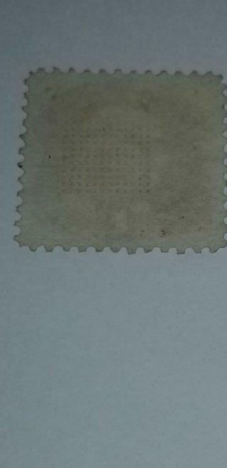 RARE BEN FRANKLIN 1 CENT STAMP 1869 GRILLED SCOTT 112 3