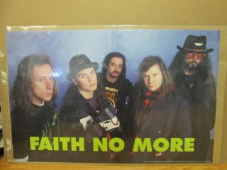 Vintage 1990 Faith No More Rock Band Music Artist Poster 11301