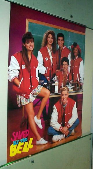 Saved By The Bell Vintage 1991 Cast Poster (only One)