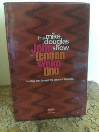 The Mike Douglas Show John Lennon & Yoko Ono 5 VHS Box Set 3