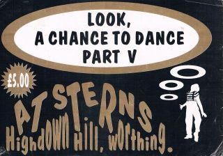 A Chance To Dance Part V Rave Flyers A5 31/7/92 Sterns Worthing