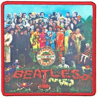 The Beatles Sew - On Patch - Sgt Pepper