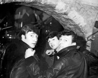 The Beatles Photograph - L1536 - Paul Mccartney,  Gene Vincent & John Lennon