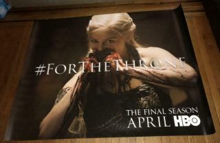 Hbo Tv Game Of Thrones The Final Season 5ft Subway Poster 12 2019 Got