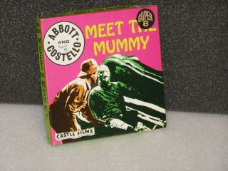 Vintage 8mm Movie Abbott & Costello " Meet The Mummy "