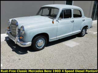 1960 Mercedes - Benz 190 - Series 190d