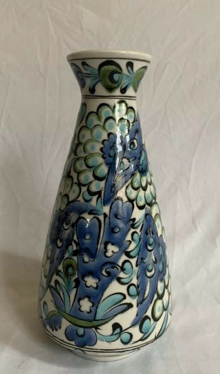 Icaros Ikaros Rhodes Rhodos Rodi Greece Pottery Vase 9 3/4”