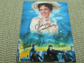 Julie Andrews Dick Van Dyke Mary Poppins 8x10 Photo No
