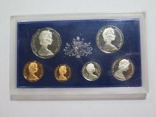 Australia 1971 Proof Coin Set Royal Ram 50 20 10 5 2 1 Cents ⭐cheap⭐