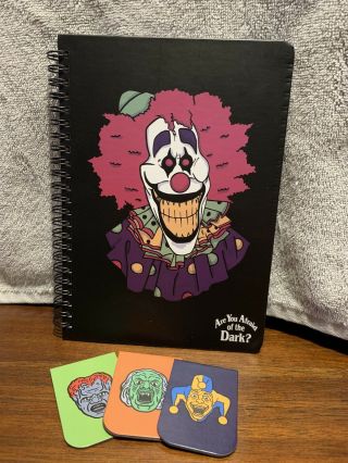 Nickelodeon Nick Box Are You Afraid Of The Dark? Notebook With Bookmarks