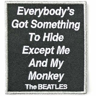 The Beatles Sew - On Patch - Me And My Monkey