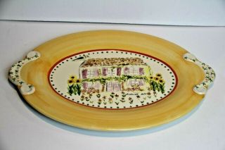 Pfaltzgraff Secrets Of Pistoulet By Jana Kolpen Large Platter Vguc