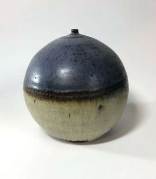 William Creitz Studio Pottery Weed Pot Vase Mid Century Modern
