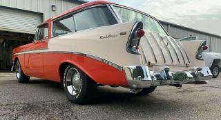 1956 Chevrolet Nomad Matching Numbers Barn Find Survivor