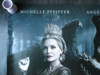 MALEFICENT MISTRESS OF EVIL UK MOVIE POSTER QUAD DOUBLE - SIDED 2019 RARE 2