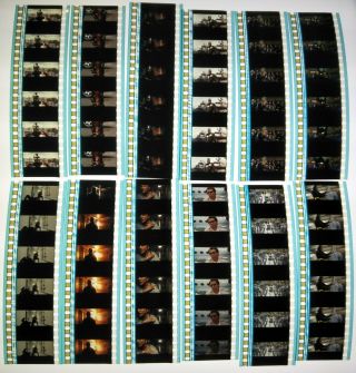 Iron Man 2 Marvel Movie 60 X 35mm Film Cells 12 X Strips Cinema Reel B