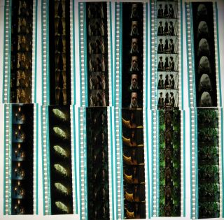 Pirates Of The Caribbean: On Stranger Tides Movie 60 X 35mm Film Cells 12 Strips