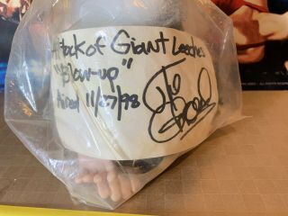Rare THE GHOUL ron sweed Autographed Blow Up From Studio Taping Aired 11/27/98 2