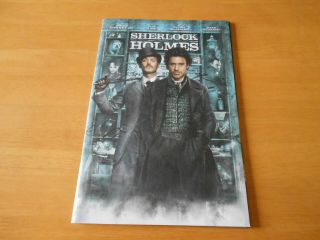 Sherlock Holmes Movie Program 2010 Japan Robert Downey Jr.  Jude Law