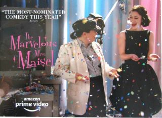The Marvelous Mrs Maisel Collectible Movie Promo Press Book Filled With Photos