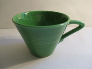 Vintage Harlequin Light Green Tea Cups Homer Laughlin 4 Available