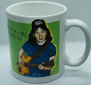 Vintage 1991 Waynes World Saturday Night Live Wayne And Garth Mug Cup