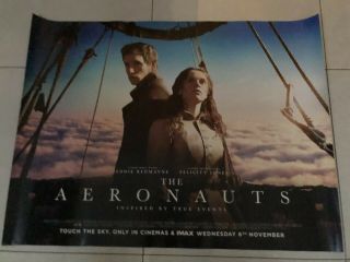 The Aeronauts Uk Quad Movie Poster