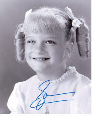 Susan Olsen The Brady Bunch Cindy Signed 8x10 Photo With