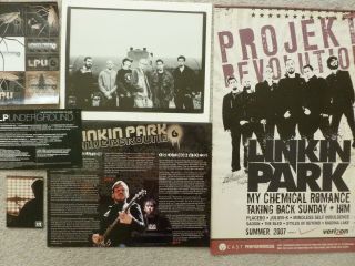 Linkin Park Underground 6 Membership With Photos And Poster And Forms