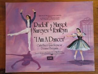 I Am A Dancer 1972 Film Publicity Campaign Book Rudolph Nureyev Fonteyn