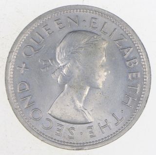 Silver - World Coin - 1953 Southern Rhodesia 1 Crown - World Silver Coin 863