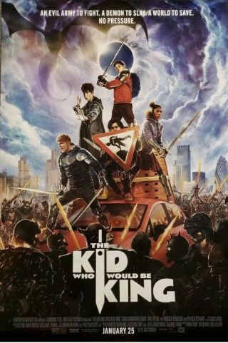 The Kid Who Would Be King 27 X 40 D/s Movie Poster Stewart