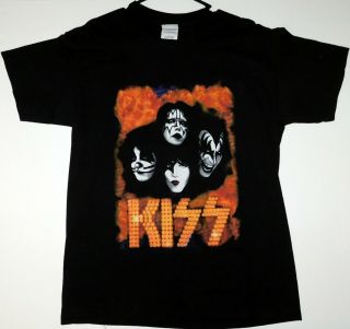 Kiss Band Farewell Tour 2000 2side Concert Cities T - Shirt L Unworn Gene Simmons