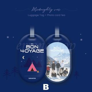 Bts Bon Voyage Season 4 Official Md [ Luggage Tag,  Photocard ],  Tracking No.
