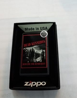 Dead Kennedys Zippo Lighter Authentic 2016 Licensed Rock N Roll