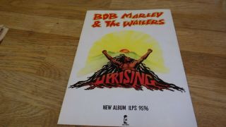Bob Marley,  Uprising 1980 Tour Program, 3