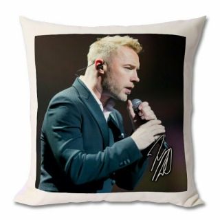 Ronan Keating Boyzone V4 Personalised Autographed Fan Art Large Cushion