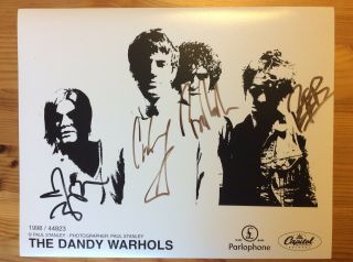 The Dandy Warhols - Signed Promo Photo