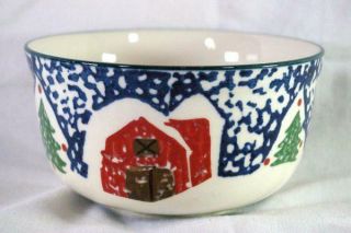 Tienshan Culinary Arts Holiday Wilderness Soup/cereal Bowl