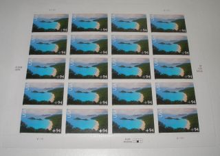2008 Airmail Pane Of 20 C145 - Mnh Us Stamps 94c St.  John,  U.  S.  Virgin Islands